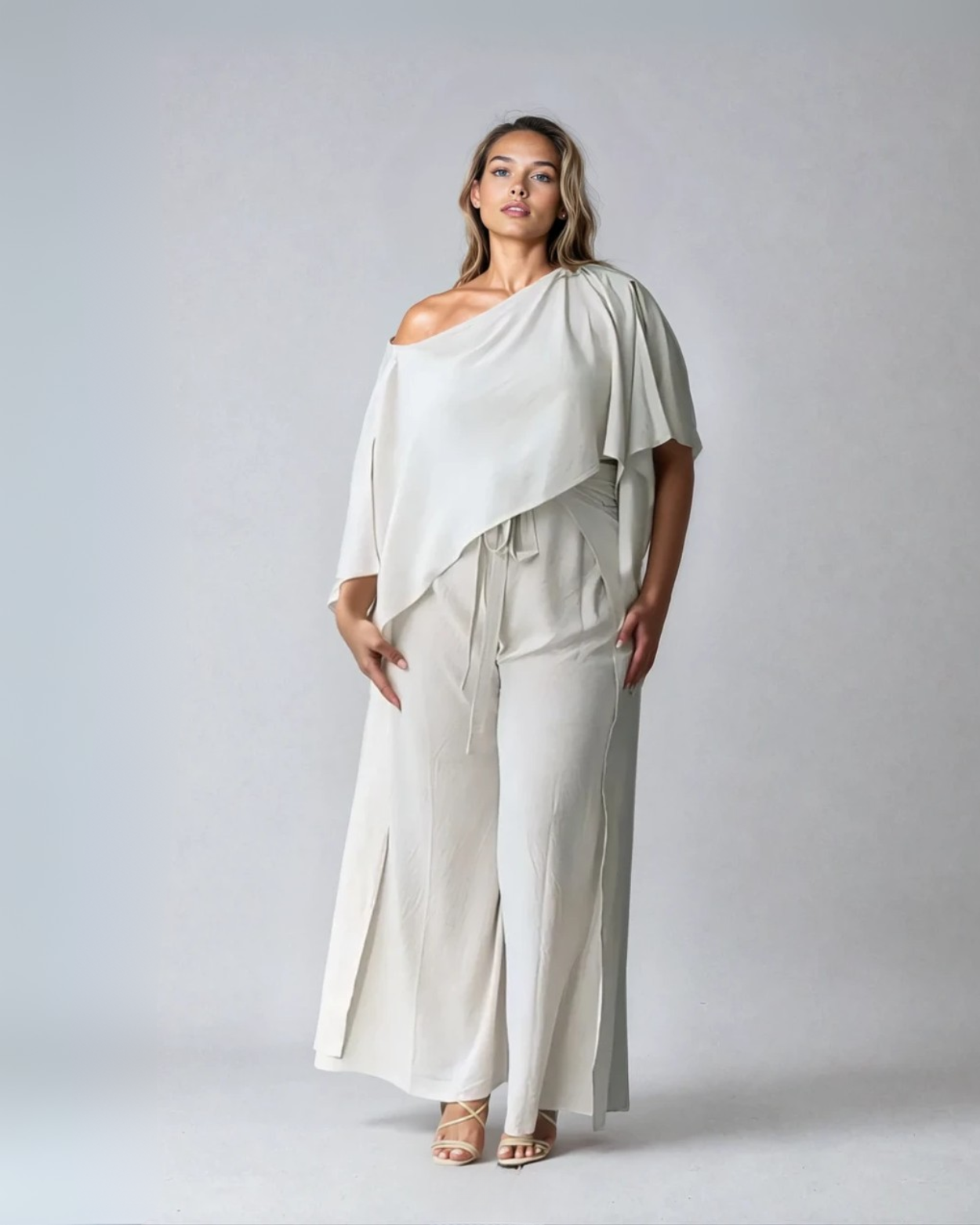 Baliawear Baliawear Cape Top - Linen