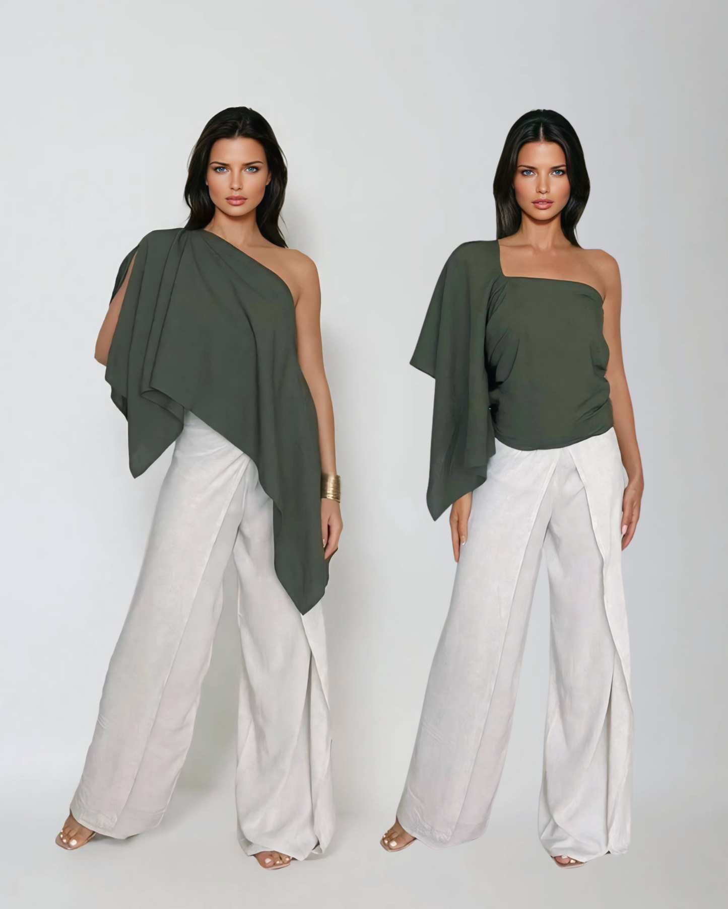 Baliawear Baliawear Cape Top - Linen