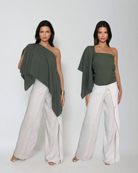 Cape Top - Linen Baliawear