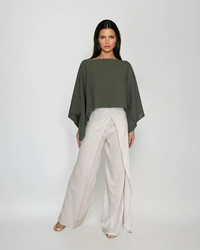 Cape Top - Linen Baliawear