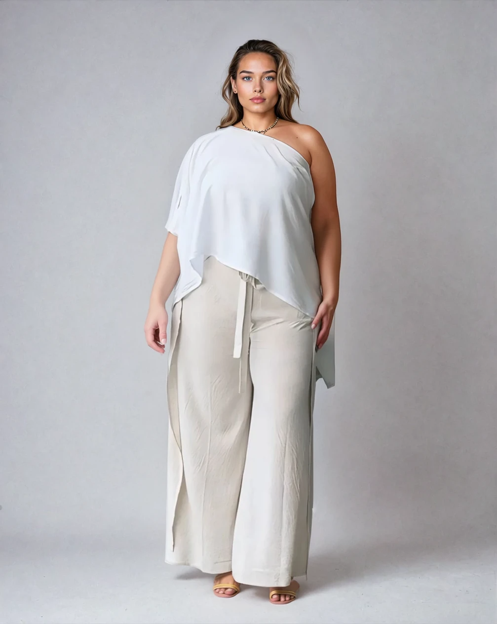Baliawear Baliawear Cape Top - Linen