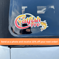 Catfish Pro Catfish Pro Logo Car/Boat Decal