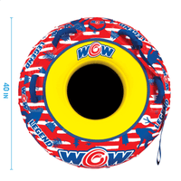 WOW Sports Legend Hard-Bottom Snow Tube Jupiter Gear