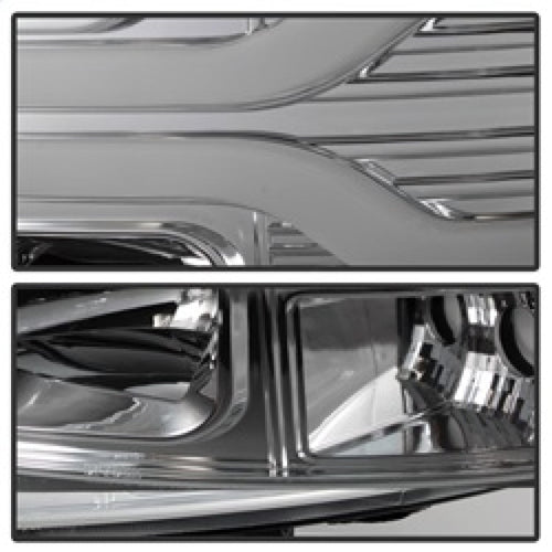 Spyder Chevy Silverado 1500 07-13 Version 3 Projector Headlights - Chrome PRO-YD-CS07V3-LBDRL-C OffRoadUSA.com