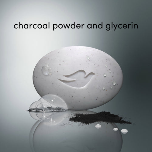 Dove Beauty Bar Soap for Women Deep Exfoliating Charcoal Powder & Glycerin All Skin, 3.75 oz 4 Bars EasyOptionXY LLC