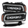 AlphaRex 19-24 Ram 2500/3500/4500/5500 NOVA-Series LED Projector Headlights Black OffRoadUSA.com