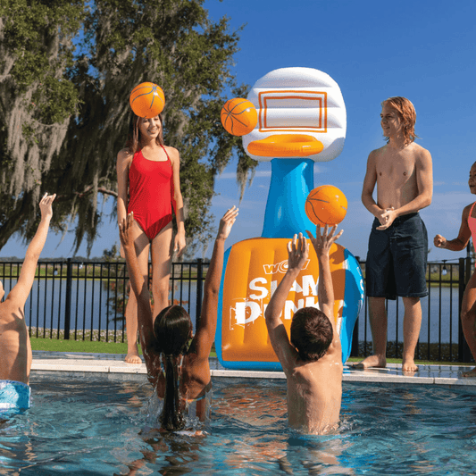 WOW Sports Slam Dunk Hoop and Basketballs