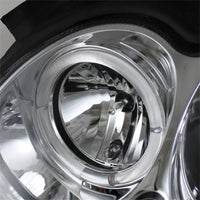 Spyder Mercedes Benz CLK 03-09 Projector Halogen Model- LED Halo DRL Chrm PRO-YD-MBCLK03-DRL-C OffRoadUSA.com