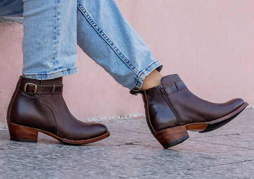Charmer Leather Ankle Boots Atitlan Leather