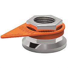 High Heat Loose Wheel Nut Indicator, 33mm, ORANGE | QTY 72 RatchetStrap.Com