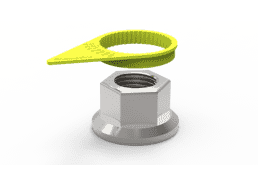 High Heat Loose Wheel Nut Indicator, 33mm, ORANGE | QTY 72