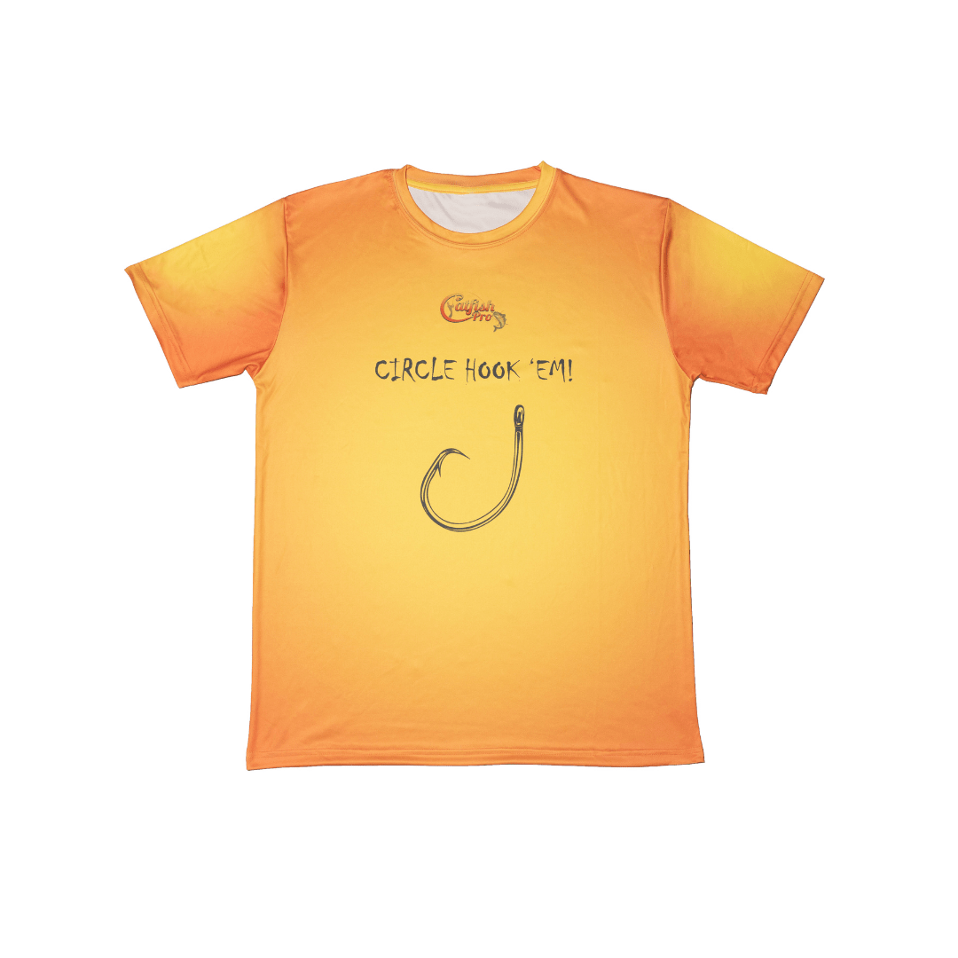 Catfish Pro Catfish Pro Circle Hook'Em Short Sleeve Fishing Shirt
