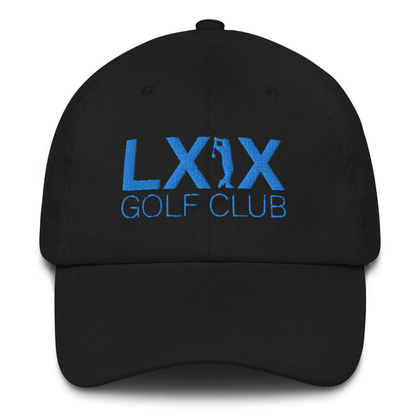 LXIX GOLF CLUB LXIX GOLF CLUB Swinger Logo Dad Hat - Aqua Logo