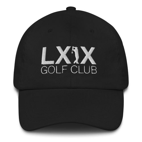 LXIX GOLF CLUB LXIX GOLF CLUB Swinger Logo Dad Hat - White Logo