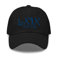LXIX GOLF CLUB LXIX GOLF CLUB Curve Logo Dad Hat - Blue Logo