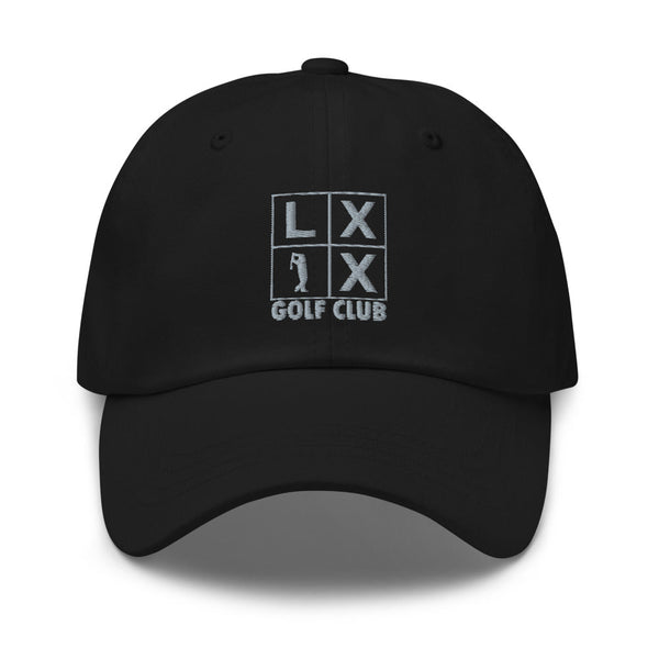 LXIX GOLF CLUB LXIX GOLF CLUB Four Box Logo Dad Hat - Gray Logo