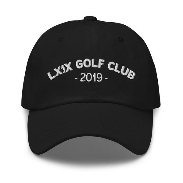 LXIX GOLF CLUB LXIX GOLF CLUB Arch Logo Dad Hat - White Logo