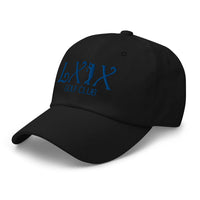 LXIX GOLF CLUB LXIX GOLF CLUB Curve Logo Dad Hat - Blue Logo