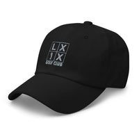 LXIX GOLF CLUB LXIX GOLF CLUB Four Box Logo Dad Hat - Gray Logo