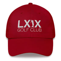 LXIX GOLF CLUB LXIX GOLF CLUB Swinger Logo Dad Hat - White Logo