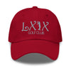 LXIX GOLF CLUB LXIX GOLF CLUB Curve Logo Dad Hat - Gray Logo