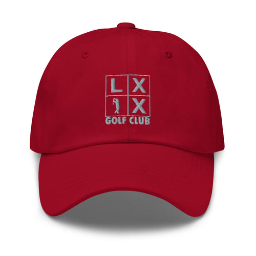 LXIX GOLF CLUB LXIX GOLF CLUB Four Box Logo Dad Hat - Gray Logo