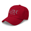 LXIX GOLF CLUB LXIX GOLF CLUB Curve Logo Dad Hat - Gray Logo