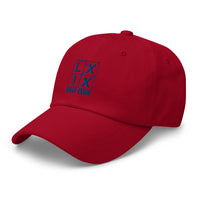 LXIX GOLF CLUB LXIX GOLF CLUB Four Box Logo Dad Hat - Blue Logo