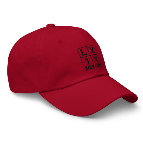 LXIX GOLF CLUB LXIX GOLF CLUB Four Box Logo Dad Hat - Black Logo
