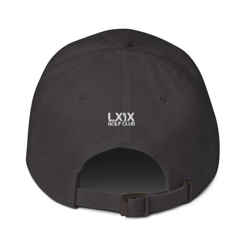 Upside Down Golf Dad Hat LXIX GOLF CLUB