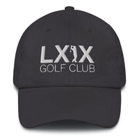 LXIX GOLF CLUB LXIX GOLF CLUB Swinger Logo Dad Hat - White Logo