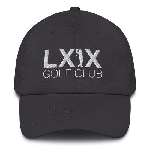 LXIX GOLF CLUB LXIX GOLF CLUB Swinger Logo Dad Hat - White Logo