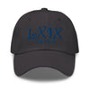 LXIX GOLF CLUB LXIX GOLF CLUB Curve Logo Dad Hat - Blue Logo
