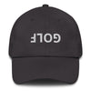 Upside Down Golf Dad Hat LXIX GOLF CLUB