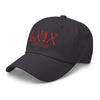 LXIX GOLF CLUB LXIX GOLF CLUB Curve Logo Dad Hat - Red Logo