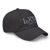 LXIX GOLF CLUB LXIX GOLF CLUB Curve Logo Dad Hat - Gray Logo