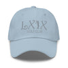 LXIX GOLF CLUB LXIX GOLF CLUB Curve Logo Dad Hat - Gray Logo