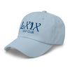 LXIX GOLF CLUB LXIX GOLF CLUB Curve Logo Dad Hat - Blue Logo
