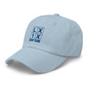 LXIX GOLF CLUB LXIX GOLF CLUB Four Box Logo Dad Hat - Blue Logo