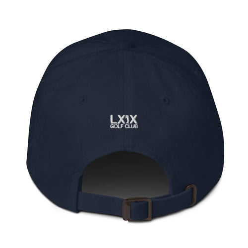 Upside Down Golf Dad Hat LXIX GOLF CLUB