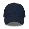 LXIX GOLF CLUB LXIX GOLF CLUB Curve Logo Dad Hat - Blue Logo