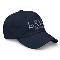 LXIX GOLF CLUB LXIX GOLF CLUB Curve Logo Dad Hat - Gray Logo