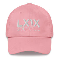 LXIX GOLF CLUB LXIX GOLF CLUB Swinger Logo Dad Hat - White Logo