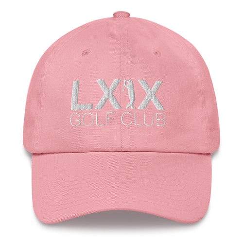 LXIX GOLF CLUB LXIX GOLF CLUB Swinger Logo Dad Hat - White Logo