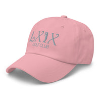 LXIX GOLF CLUB LXIX GOLF CLUB Curve Logo Dad Hat - Gray Logo