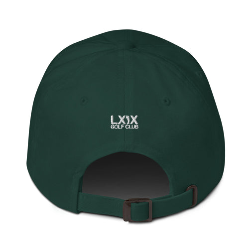 Upside Down Golf Dad Hat LXIX GOLF CLUB