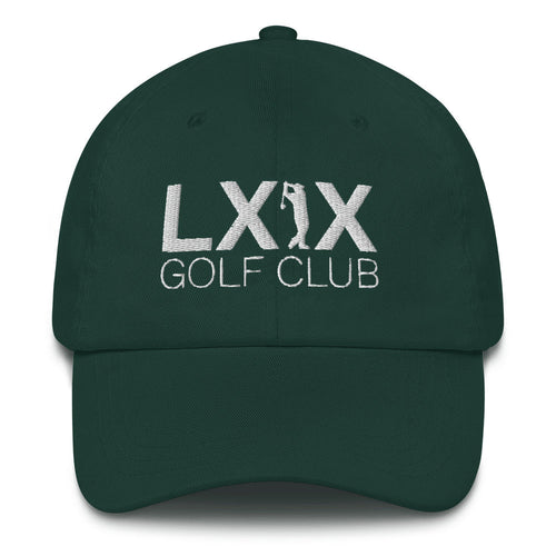 LXIX GOLF CLUB LXIX GOLF CLUB Swinger Logo Dad Hat - White Logo