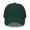 LXIX GOLF CLUB LXIX GOLF CLUB Four Box Logo Dad Hat - Blue Logo