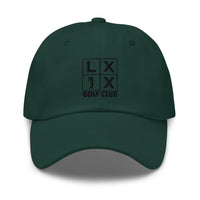 LXIX GOLF CLUB LXIX GOLF CLUB Four Box Logo Dad Hat - Black Logo