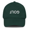 Upside Down Golf Dad Hat LXIX GOLF CLUB